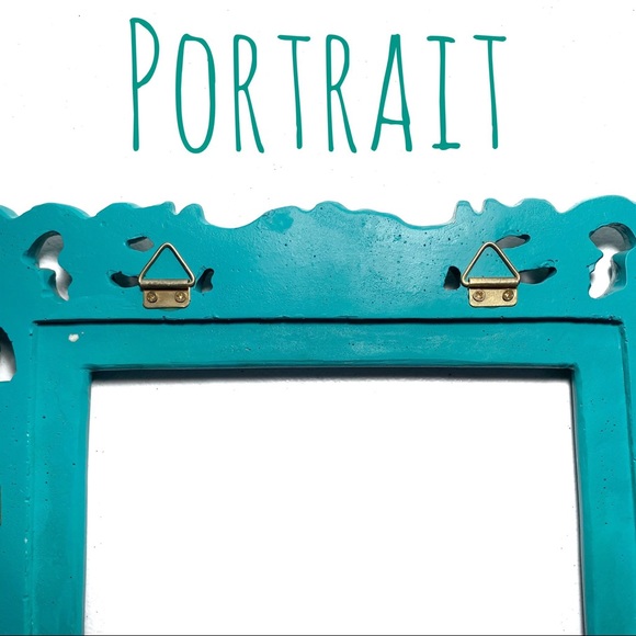 Hobby Lobby Picture Frame 8.5x6.75 Teal - Picture 6 of 9